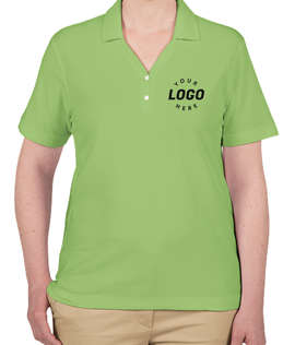 Devon & Jones Women's Pima Pique Polo - Color: Lime