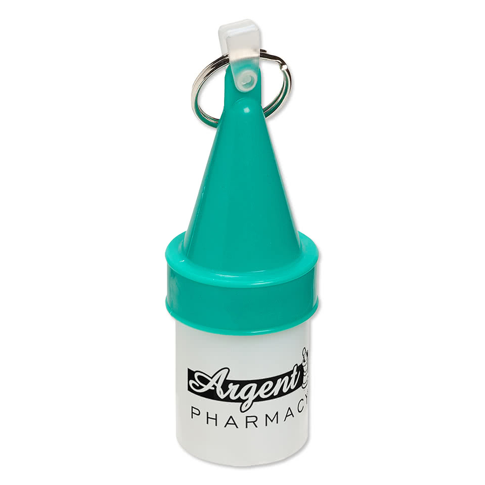 Floating Buoy Waterproof Container Keychain