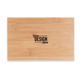 Laser Engraved 4 Piece Bamboo Wine Gift Set - Color: Natural
