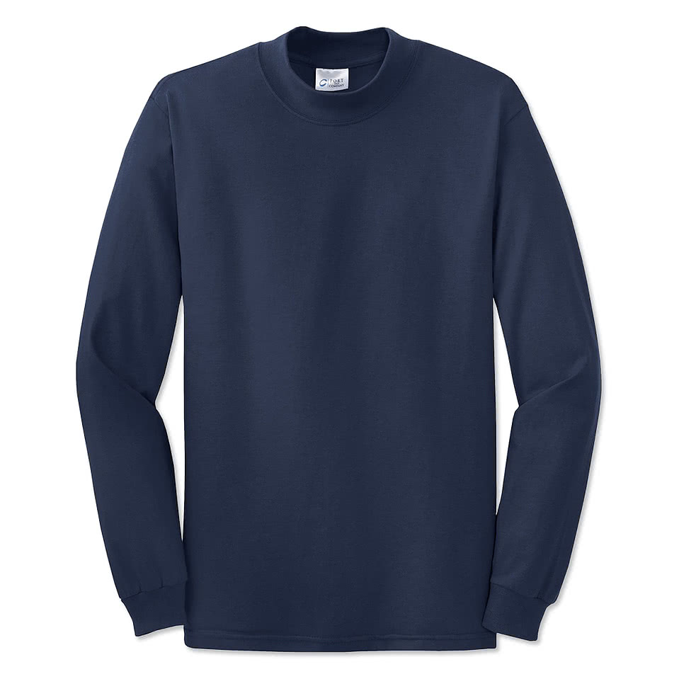 Port & Company Essential Mock Turtleneck
