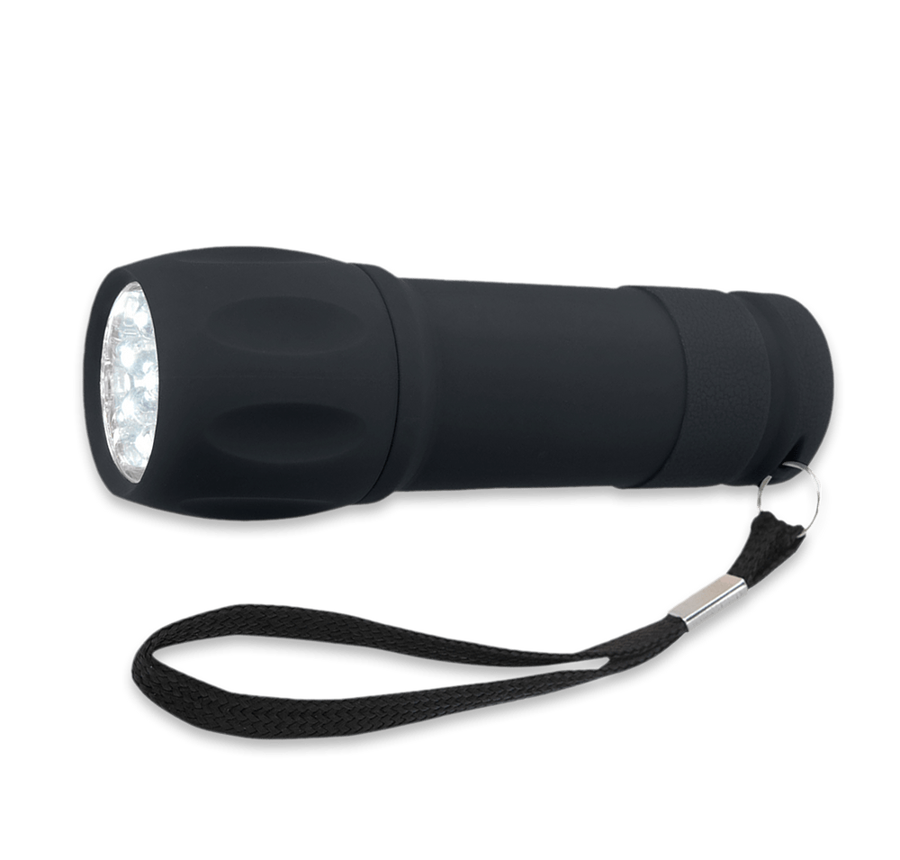 Rubberized LED Flashlight-default