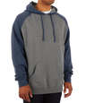 Independent Trading Heather Raglan Pullover Hoodie