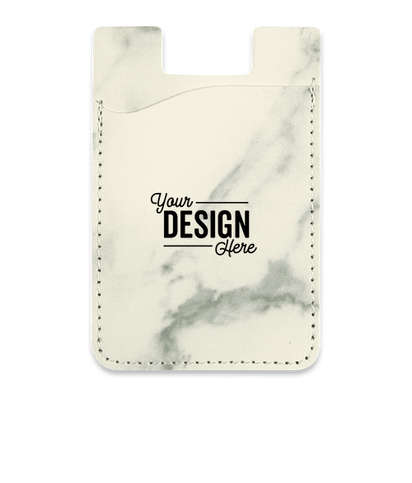 Executive Phone Wallet - White With Black