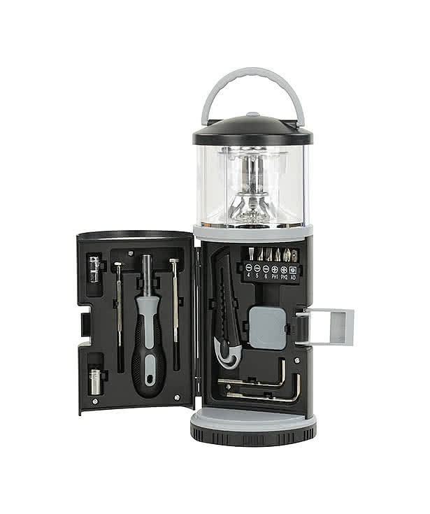 Lantern with Tool Set