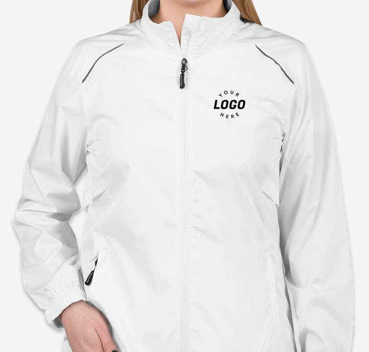 Core 365 Women's Lightweight Full Zip Jacket custom windbreaker
