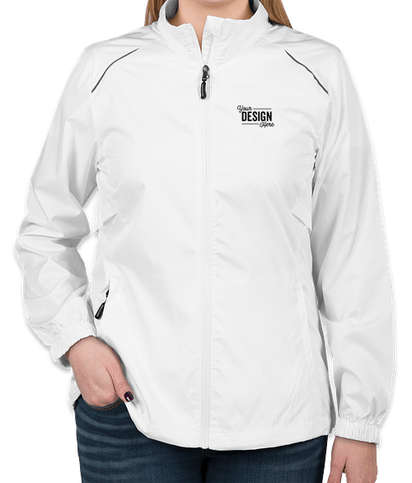 Core 365 Women's Lightweight Full Zip Jacket - White