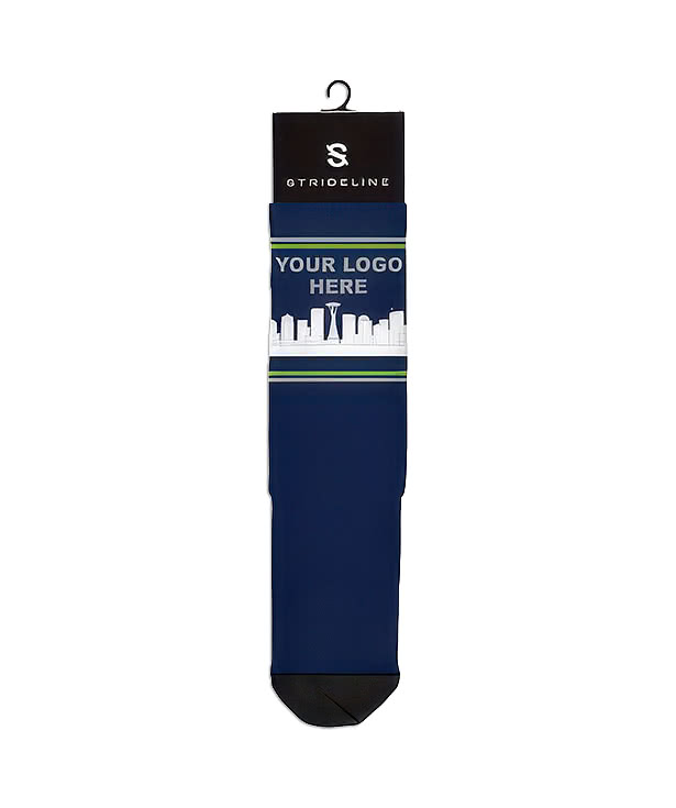 Seattle Skyline Crew Socks