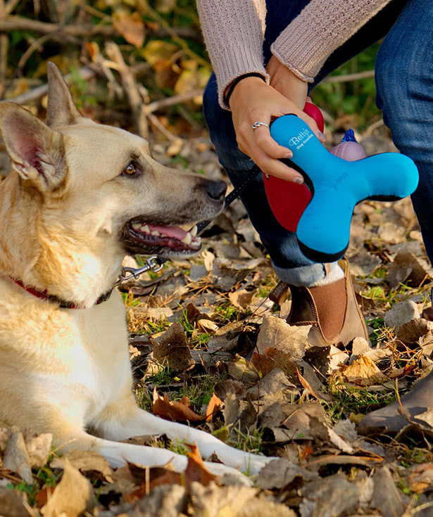 Toss-N-Float Dog Toy with Squeaker