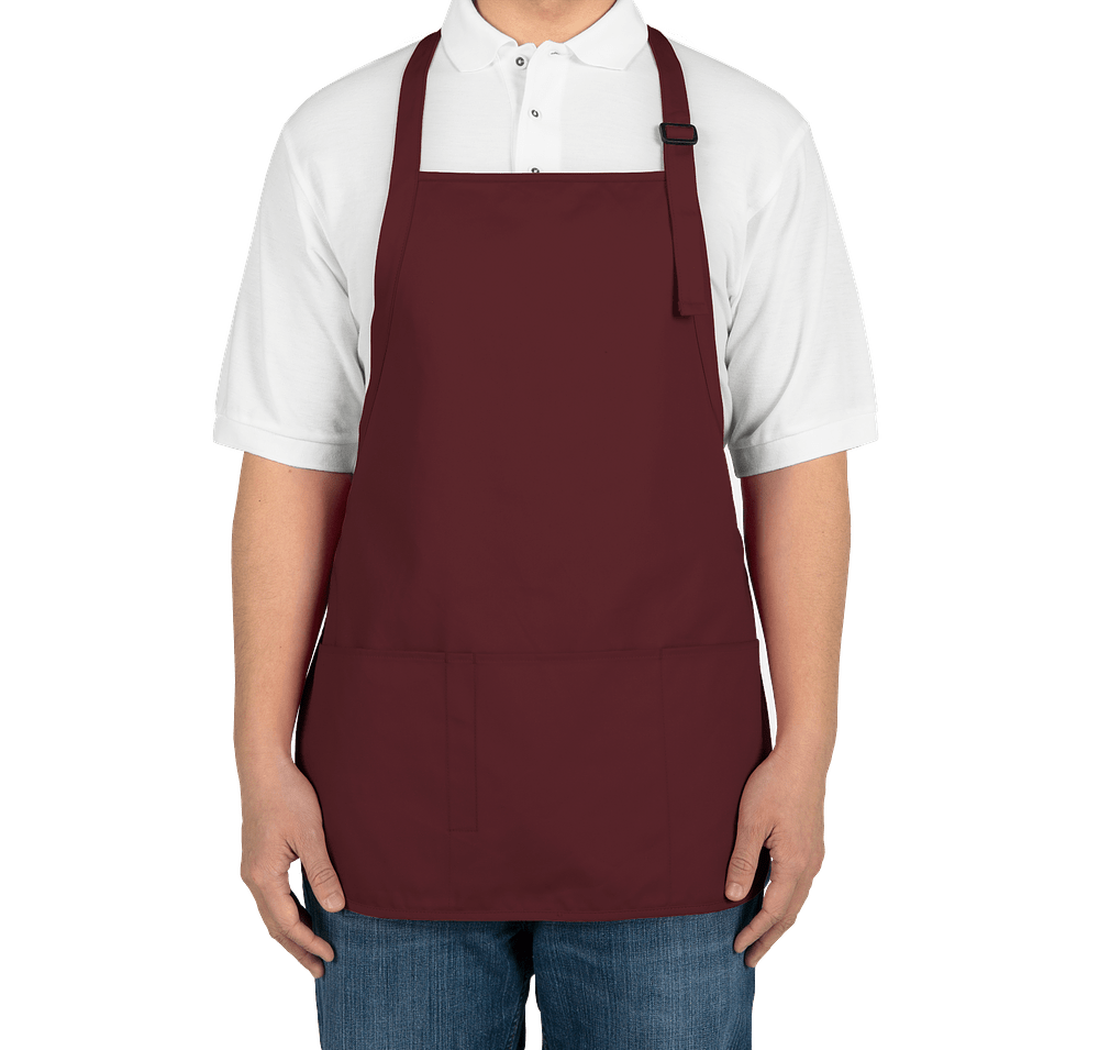 Port Authority Stain Release Medium Length Apron-default