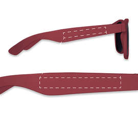 Solid Malibu Sunglasses - Color: Maroon