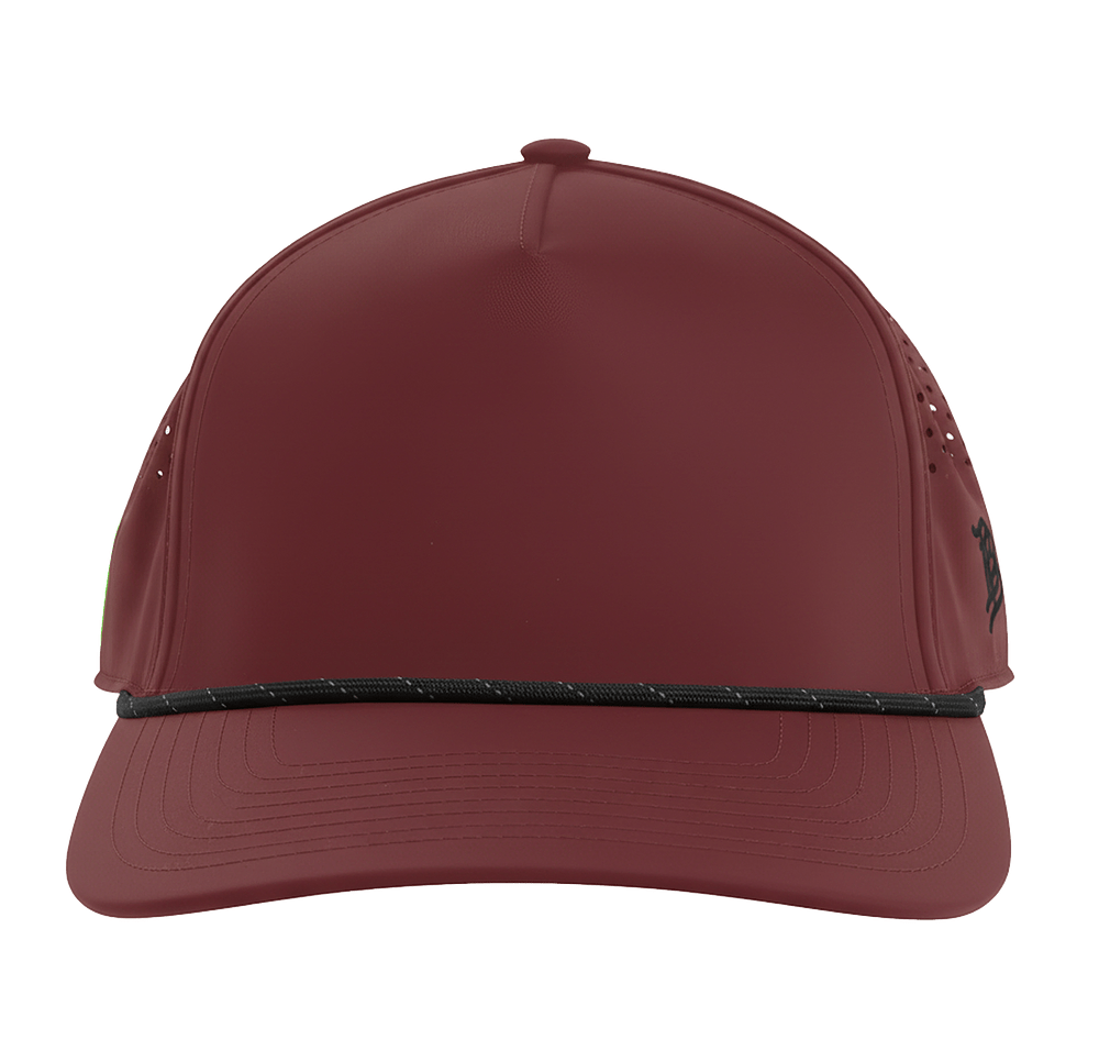 Branded Bills Bare Rope Curved UPF 50+ Performance Baseball Hat-default