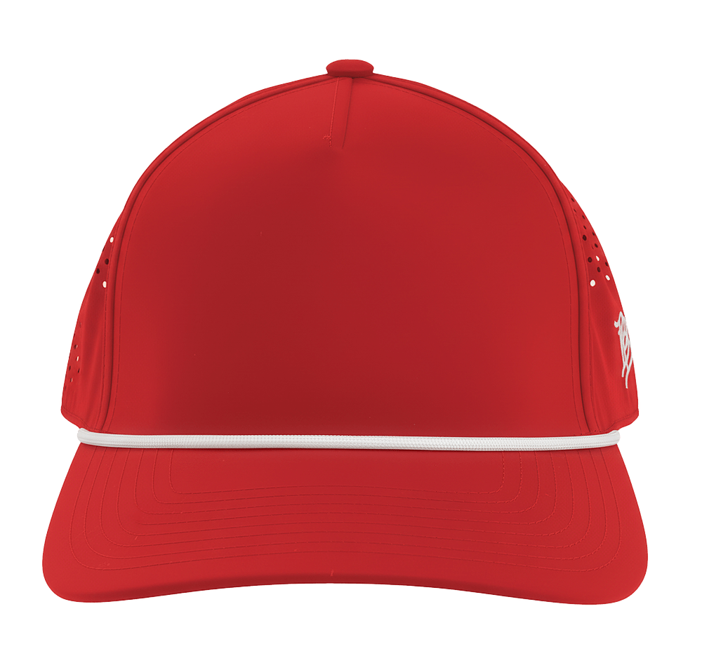 Branded Bills Bare Rope Curved UPF 50+ Performance Baseball Hat-default