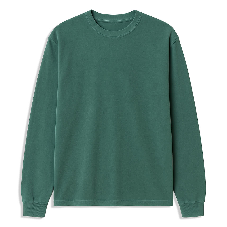 Bella + Canvas Heavyweight Garment-Dyed Long Sleeve T-shirt