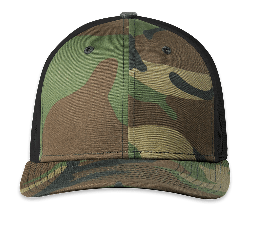 New Era Snapback Low Profile Trucker Hat-default