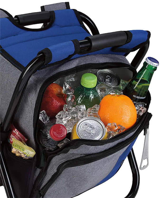 Full Color KOOZIE® Backpack Cooler Chair