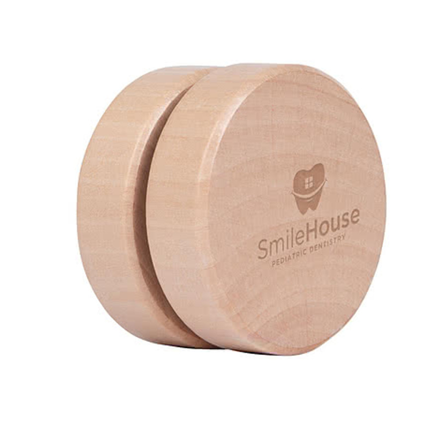 Laser Engraved Classic Wooden Yo-Yo in Natural