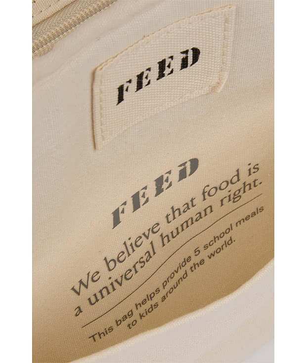 FEED Organic Cotton 9 Can Lunch Cooler