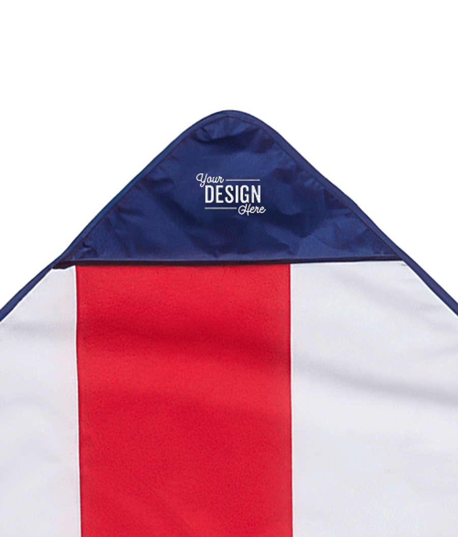 Slowtide Quick Dry Recycled Picnic Blanket in American Flag