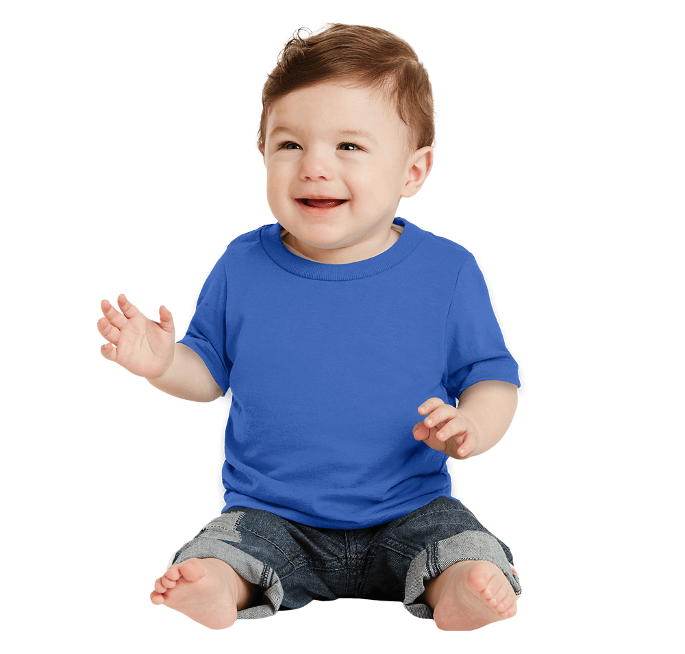 Baby Shark - Fintastic Sister - Port & Company Infant Core Cotton T-shirt