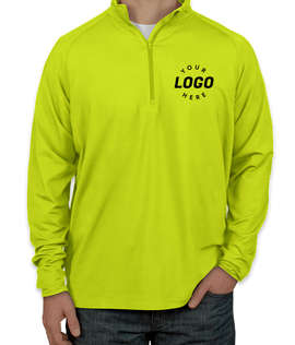 Sport-Tek Performance Half Zip Pullover - Color: Charge Green