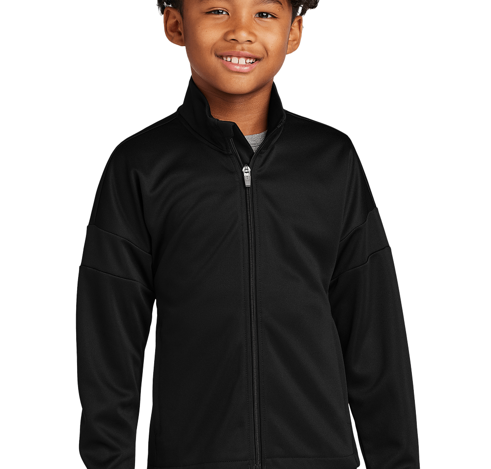 Sport-Tek Youth Recycled Travel Track Jacket-default