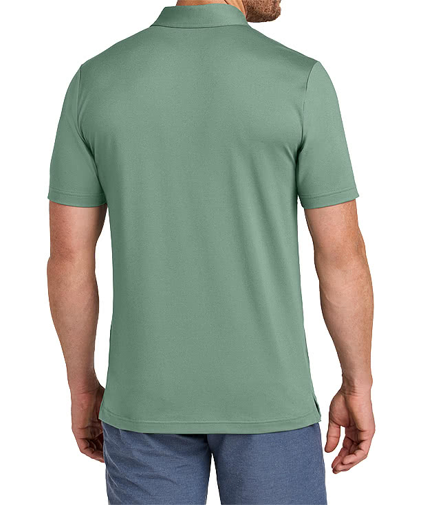 TravisMathew Glenview Stripe Recycled Performance Polo - Printed