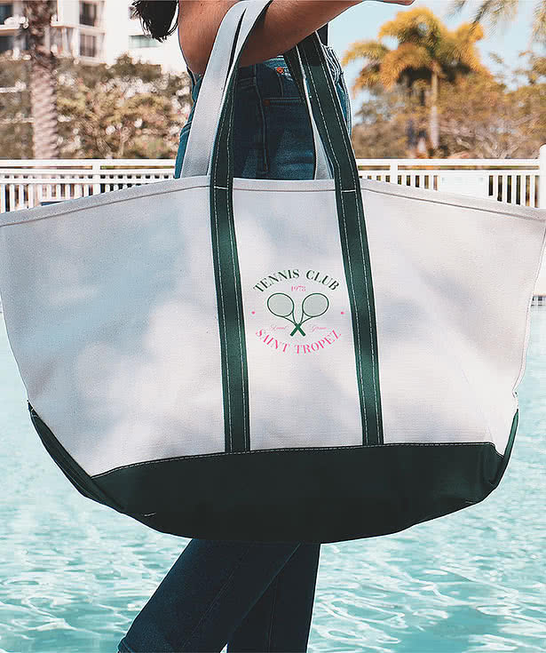 Madelyn Cotton Canvas Tote Bag