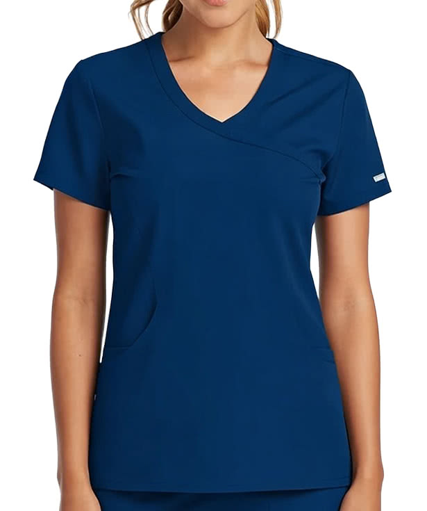 Skechers by Barco Women’s Reliance Recycled 3-Pocket V-Neck Scrub Top