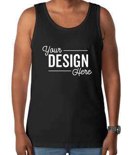 Gildan Softstyle Cotton Tank - Color: Black