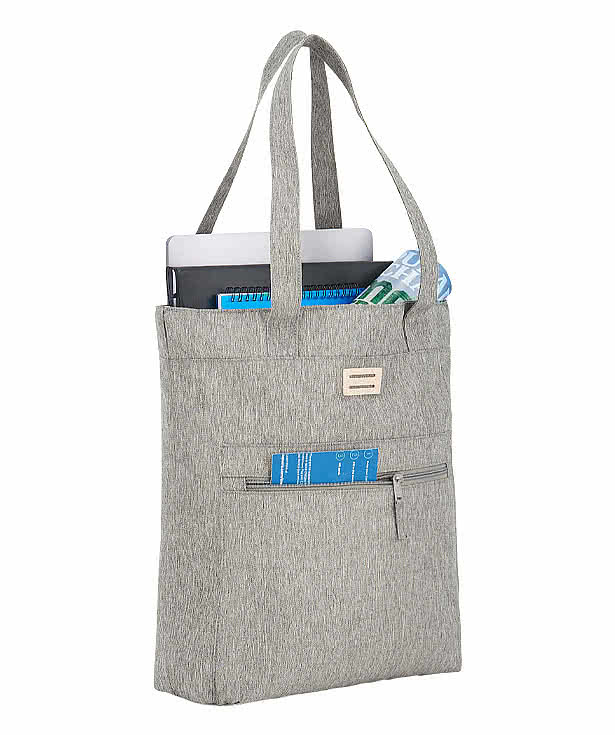 The Goods Recycled Work Anywhere 14" Computer Tote Bag