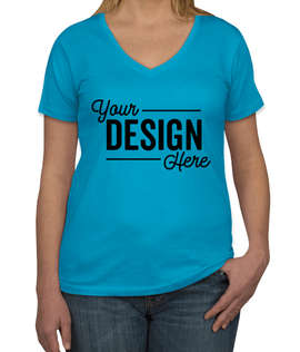 Anvil Women's Lightweight V-Neck T-shirt