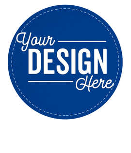 Circle Cardboard Coaster - Color: Royal Blue