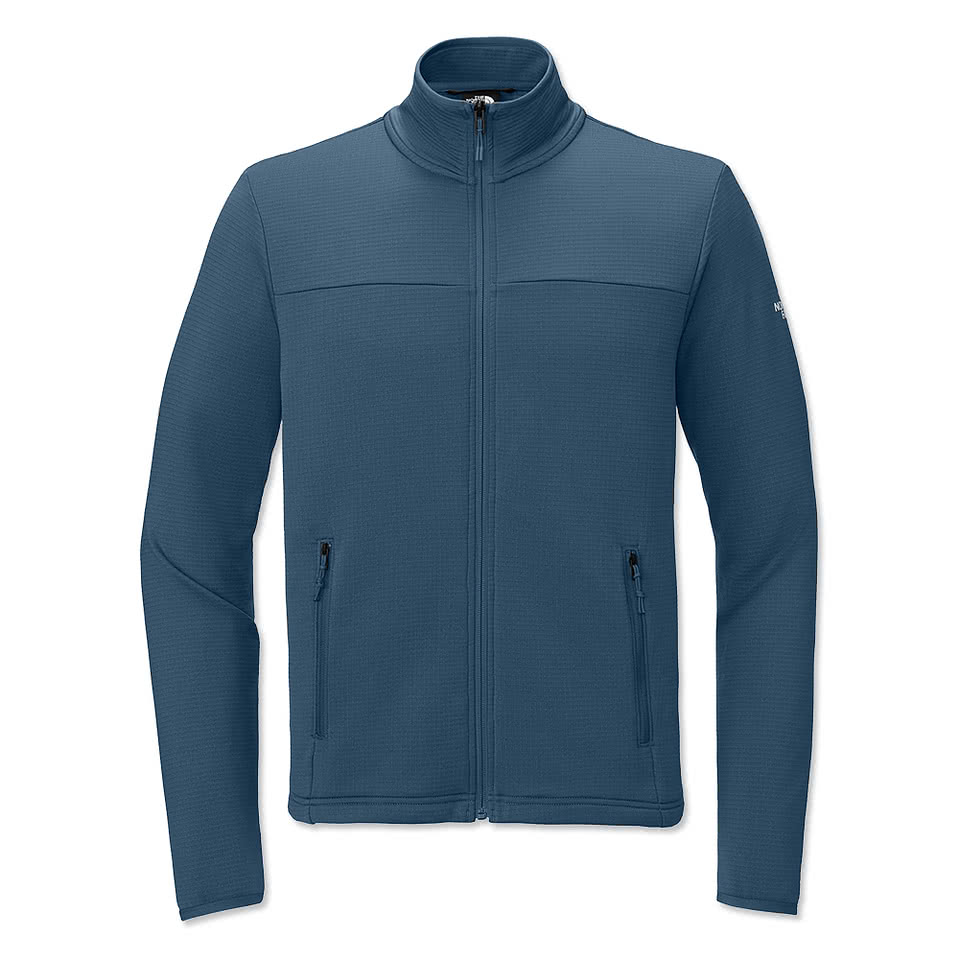 The North Face Aim Recycled Full Zip Fleece Jacket - Printed