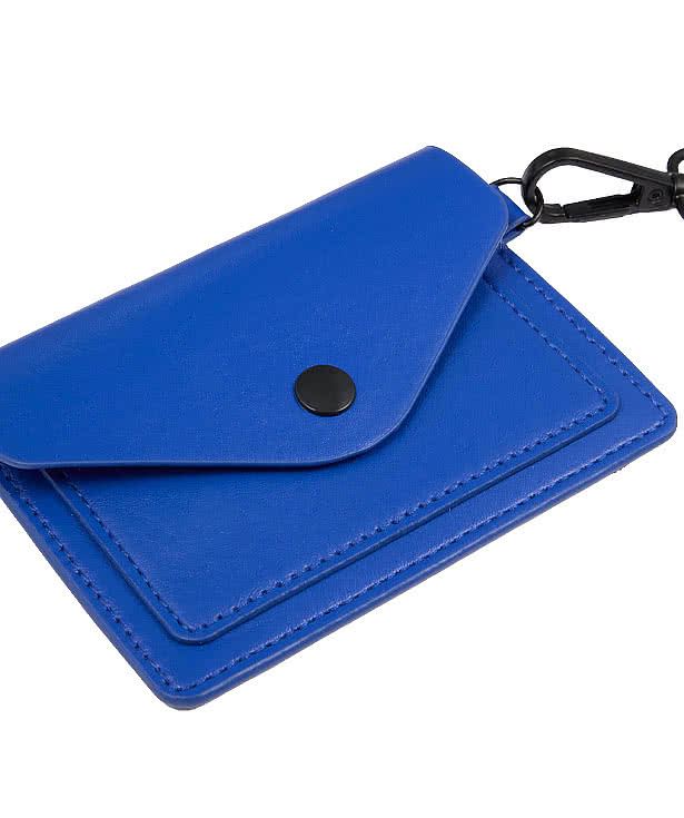 Recycled Wrist Lanyard with Card Holder