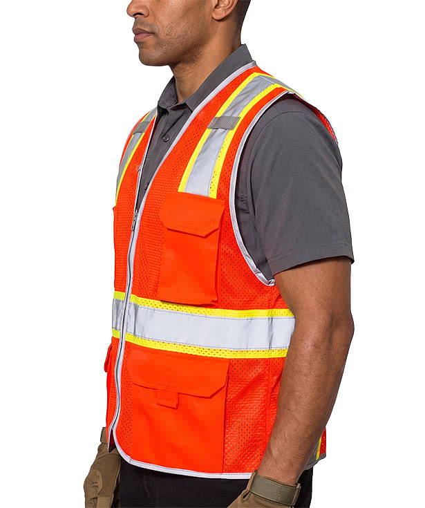 Kishigo Brilliant Series Heavy-Duty Class 2 Safety Vest