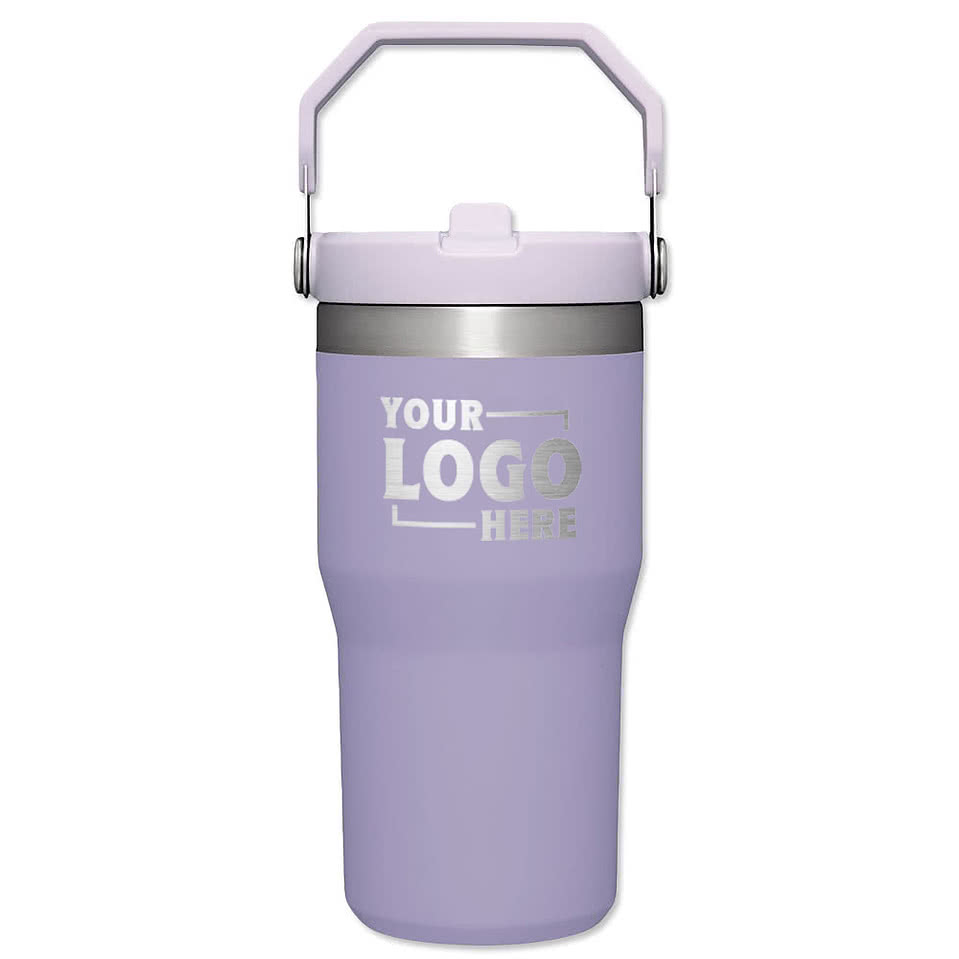 Stanley Laser Engraved 20 oz. IceFlow Flip Straw Tumbler