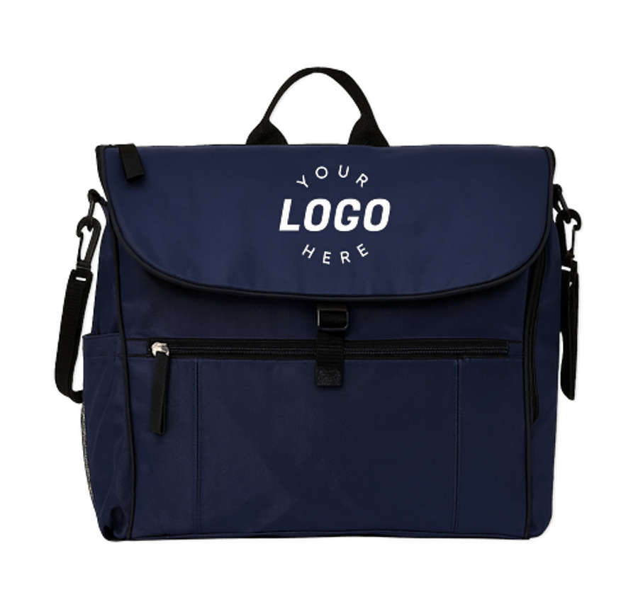 Uptown Convertible Diaper Bag in Navy Blue