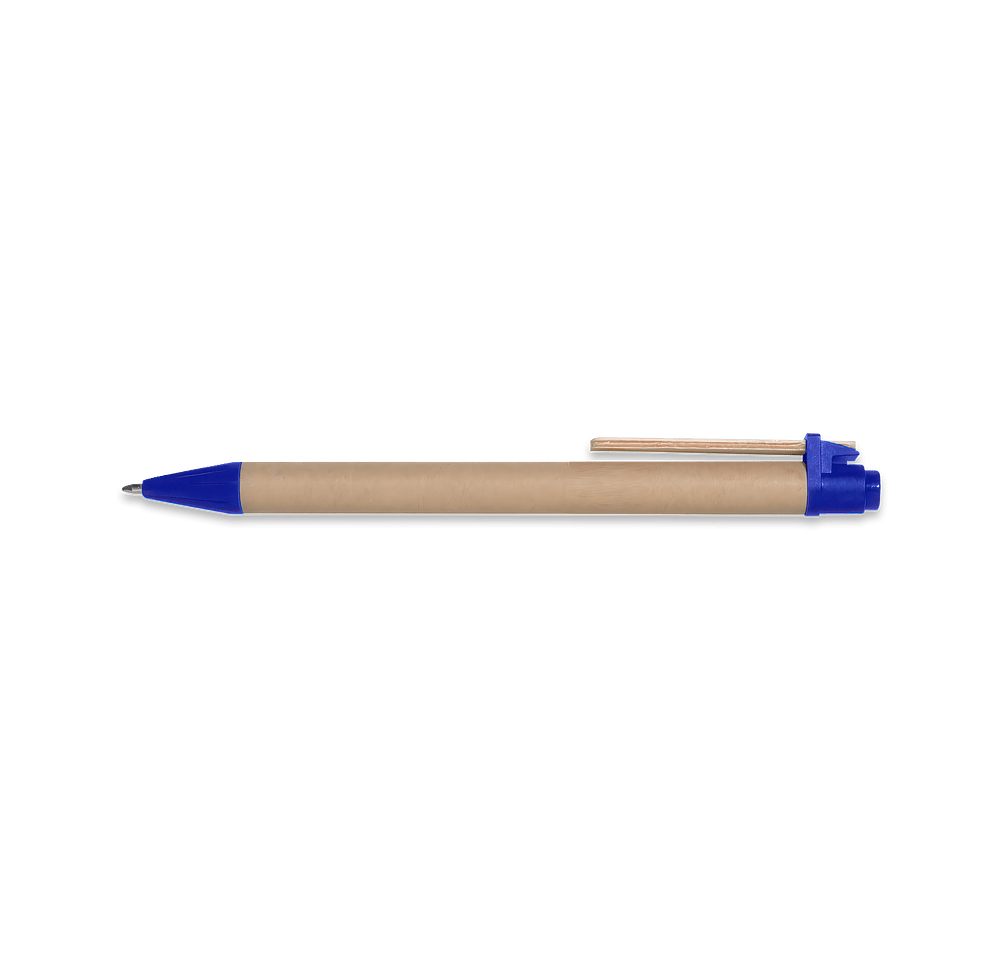Eco-Inspired Paper Barrel Ballpoint Pen (black ink)-default