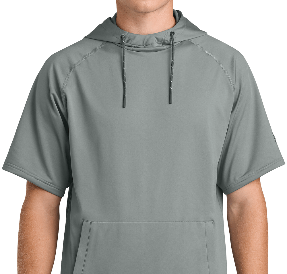 Richardson Charge Performance Fleece Short Sleeve Pullover Hoodie-default