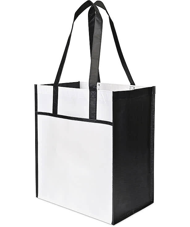 Harlow Laminated Recycled Shopper Tote Bag