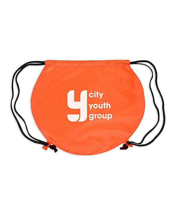 Pumpkin Drawstring Bag