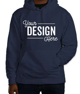 Port & Company Essential Pullover Hoodie - Color: Navy