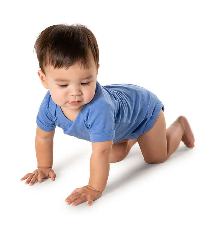 Bella + Canvas Jersey Short-Sleeve Baby Bodysuit