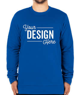 Adidas Recycled Blend Crewneck Sweatshirt - Color: Collegiate Royal