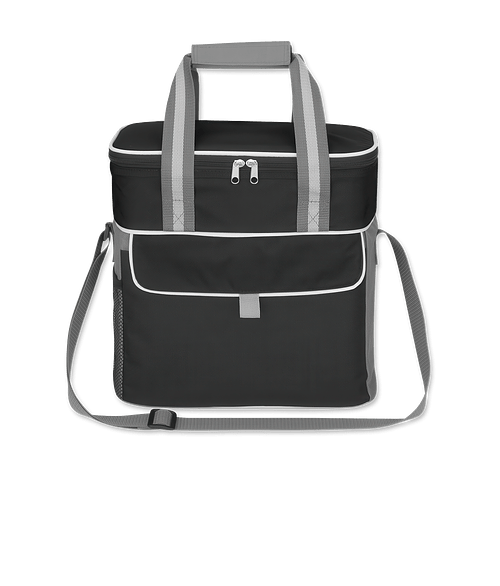 Pack-N-Go 18 Can Cooler in Black with Black