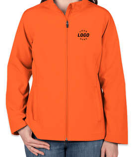 Team 365 Women's Soft Shell Jacket - Color: Sport Orange
