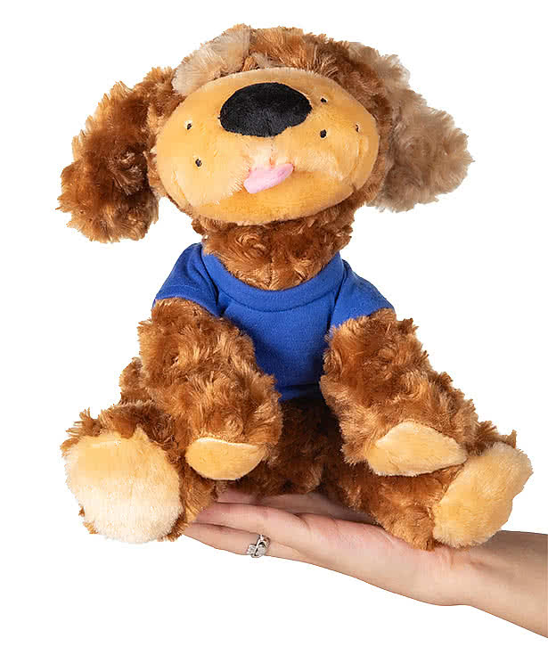 10" Luke Dog Plush Animal