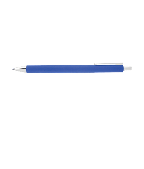 Riley Recycled Aluminum Ballpoint Pen (black ink) in ROYAL BLUE
