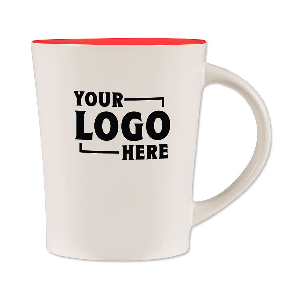 14 oz. Ceramic Two-Tone Citrus Mug