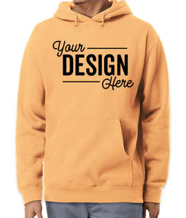 Independent Trading Heavyweight Pullover Hoodie - Color: Peach